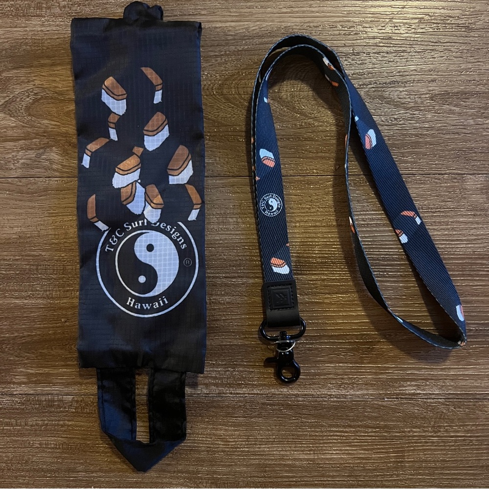 NWOT T&C Surf x Thread Wallets Musubi Lanyard and Travel Bag